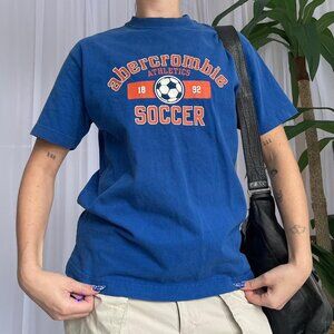 Blue Abercrombie Fitch Vintage graphic t shirt